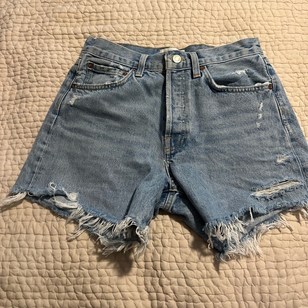 Agolde Parker Long Shorts